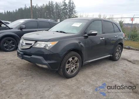 2008 Acura Mdx Technology Package z USA, uszkodzony, nr VIN 2HNYD28318H506035